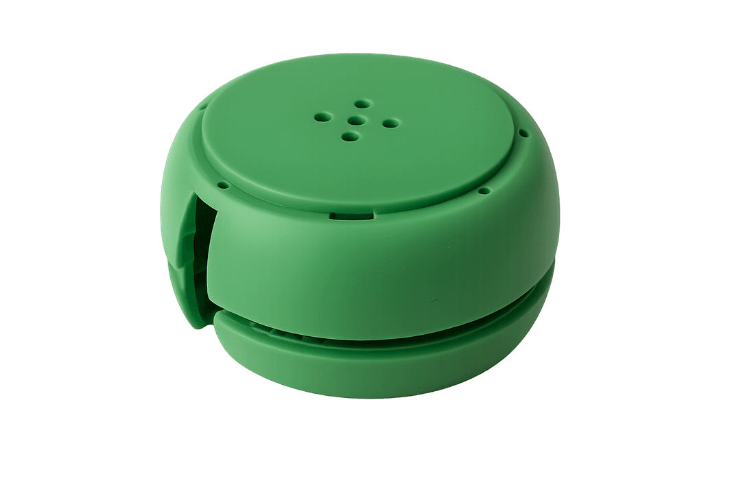 Green ABS outer shell